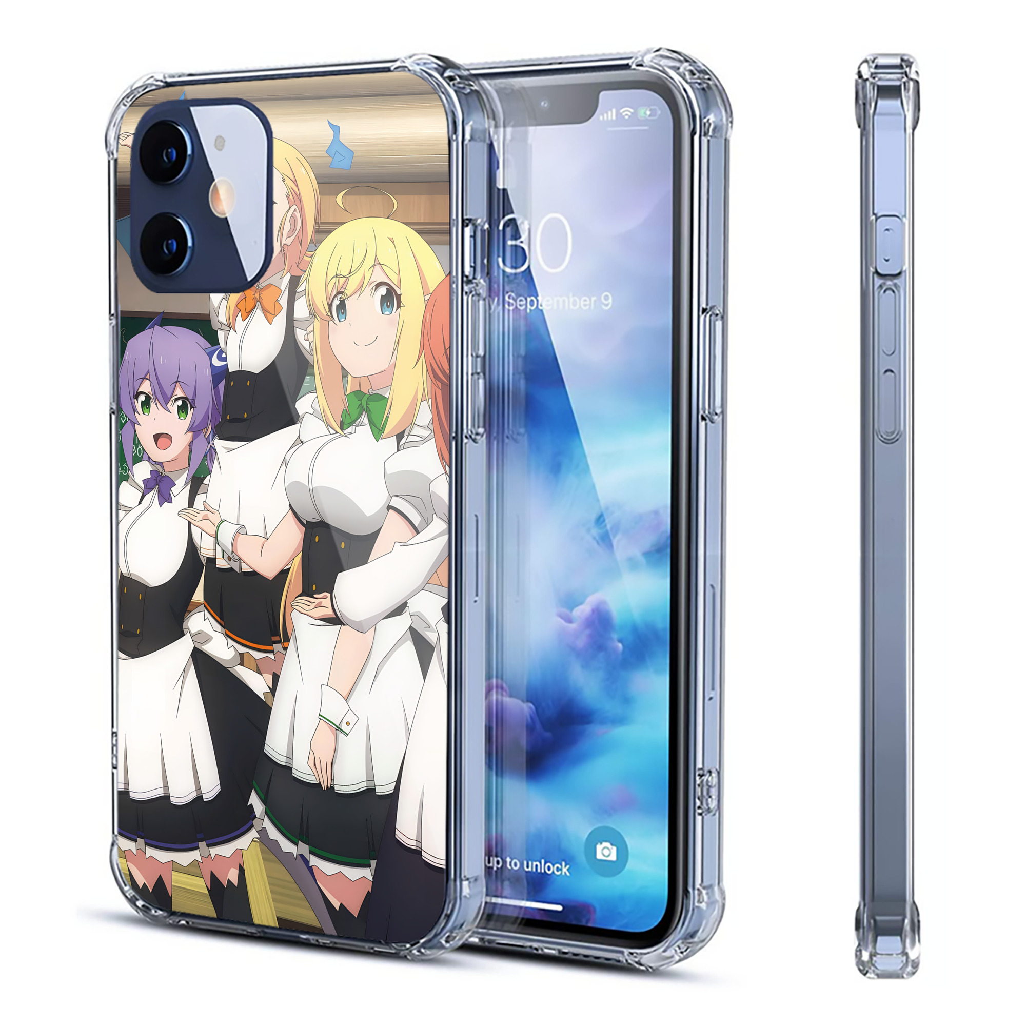 （画像用） 転スラ Regarding Reincarnated to Slime 【iPhone 12シリーズ対応】透明スマホケース（クリアソフトケース）